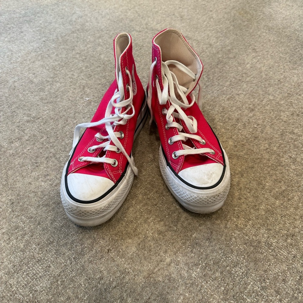 Converse Kids Pink High-Top Sneakers